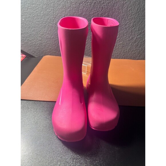 Birkenstock Derry EVA Girls Pink Rain Waterproof Boots – Size 2-2.5 - Picture 5 of 11